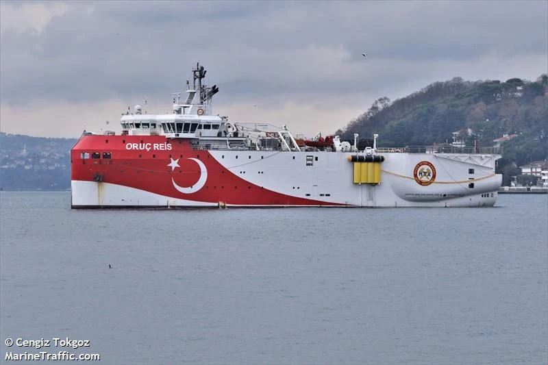Το ερευνητικό σκάφος Oruc Reis θα είναι το τέταρτο πλοίο που στέλνει η Άγκυρα στην κυπριακή ΑΟΖ